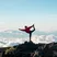 Yoga auf dem Berg