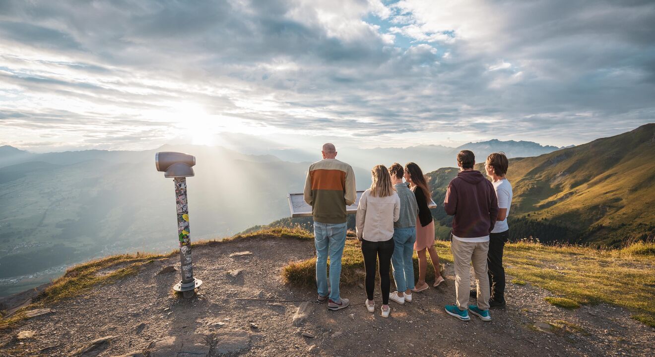 Gipfel Fondue & Apéro zum Sonnenuntergang