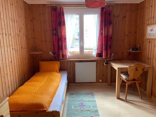 Schlafzimmer  ein Bett