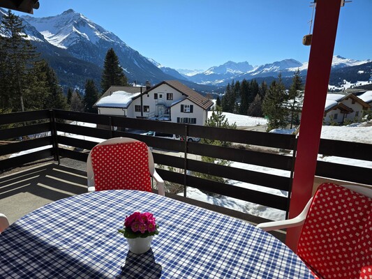 Blick von der Terrasse Richtung Süden