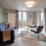 Photo of Apartment, shower or bath, toilet, 9-Bettwohnung