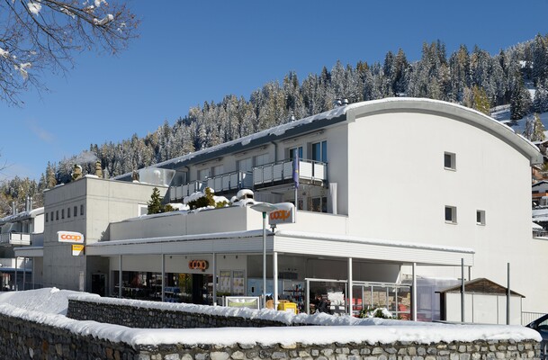 Hausansicht Winter