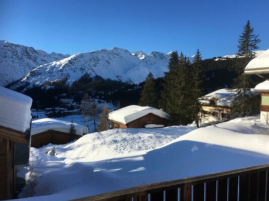 Aussicht Winter | © Chalet Corvin