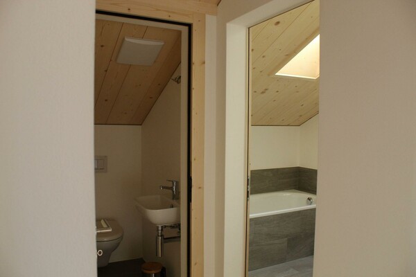 Bathroom and WC Top floor