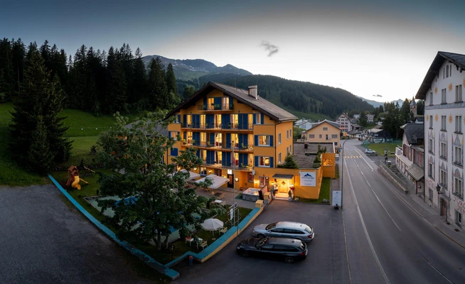 Haus am Abend