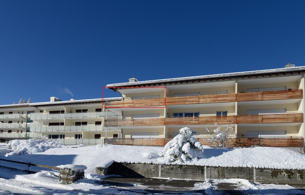 Hausansicht Winter Whg 1-9