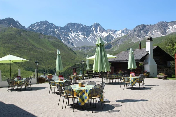 Gspan - sonnige Terrasse