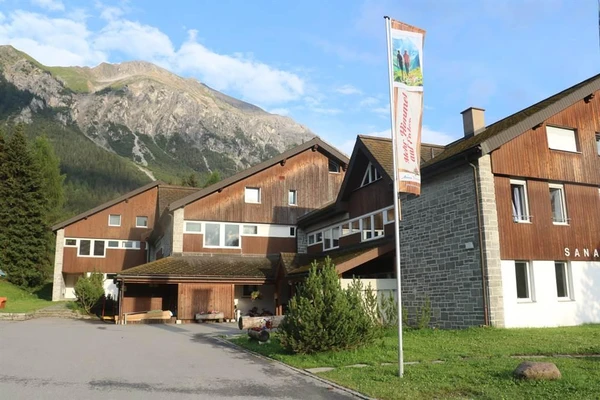 juhui Lenzerheide Eingang Parkplatz