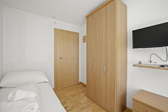 Schlafzimmer 3 mit zwei Einzelbetten Schlafzimmer 3 mit zwei Einzelbetten