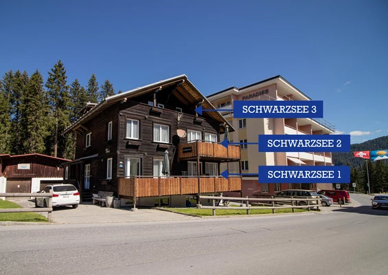Chalet view from outside