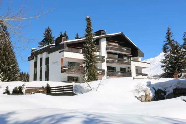 House side where the apartment is located