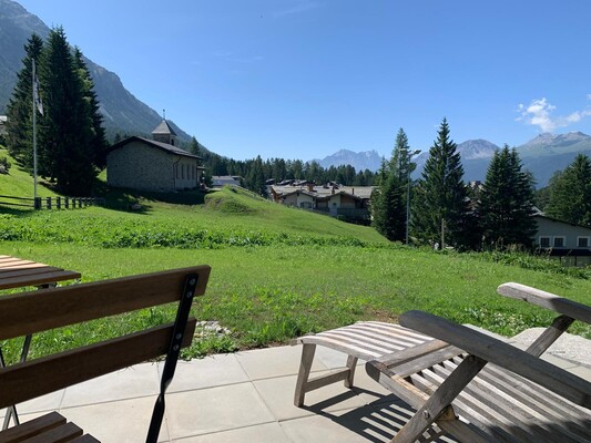 Sommer Sitzplatz