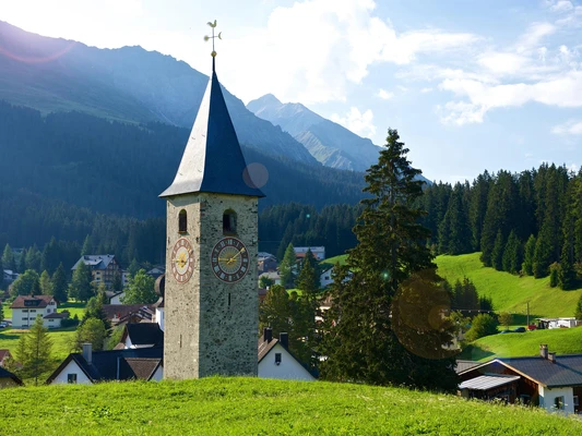 church steeple Parpan